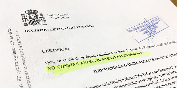 formato del certificado de antecdentes policiales en bolivia
