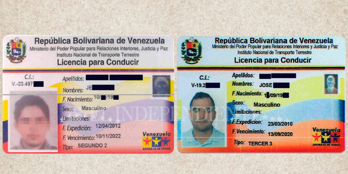 canje de la licencia de conducir venezolana en españa