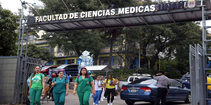 facultad de ciencias medicas en la universidad de honduras